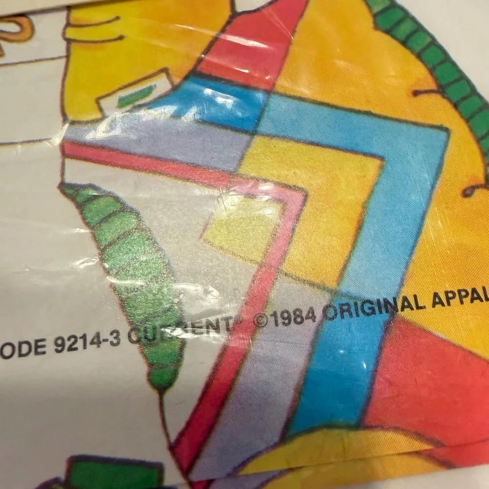 Vintage 1984 Cabbage Patch Kids Gift Wrap Lot Christmas & Playmates 4 Sheets NEW
